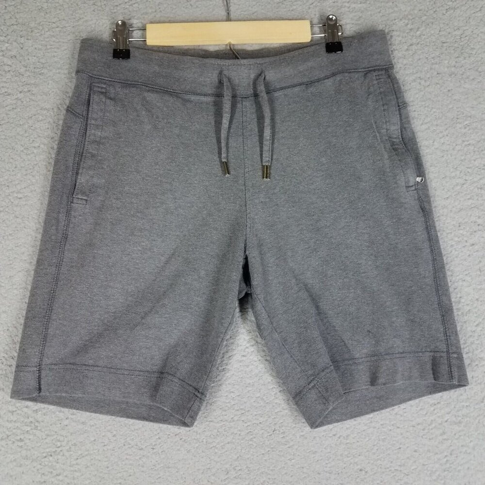 Fahrenheit Sweatshorts Shorts Adult XL Gray Pull On Casual Lounge Stretch Men's